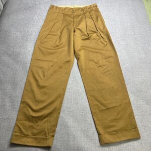 Monitaly Pants Men's 34x34 Vancloth Water Resistant Sateen Trousers Baggy